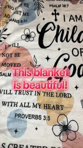 The perfect Baby Shower gift…Christmas gift….or just because gift! It’s beautiful!! #fy #tiktokshop #babyshowergift #blanket #babyblanket #jesus #bibleverse 