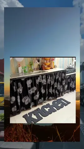 Gorden kolong dapur minimalis berbagai motif #gordenkolong  #gordenkolongdapur  #fyp 