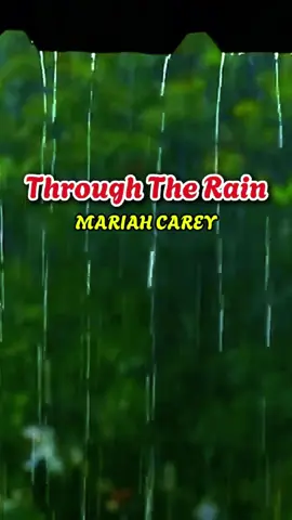 Rising above the storms, Mariah Carey's 'Through The Rain' is an anthem of strength and perseverance, reminding us to keep going even in our darkest moments. Let this song inspire you to push forward, no matter what. #ThroughTheRain #MariahCarey #Resilience #Inspiration #Strength #Motivation #ClassicMariah #NeverGiveUp #PowerfulBallad #KeepGoing #MusicInspiration #2000sMusic