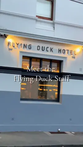 More staff calls for another “Meet the staff” tiktok 🦆✨ #theflyingduckhotel #hospo #duck #bar #hospolife #meetthestaff #friendsthemesong #staff #restaurant #bartender #waitress 
