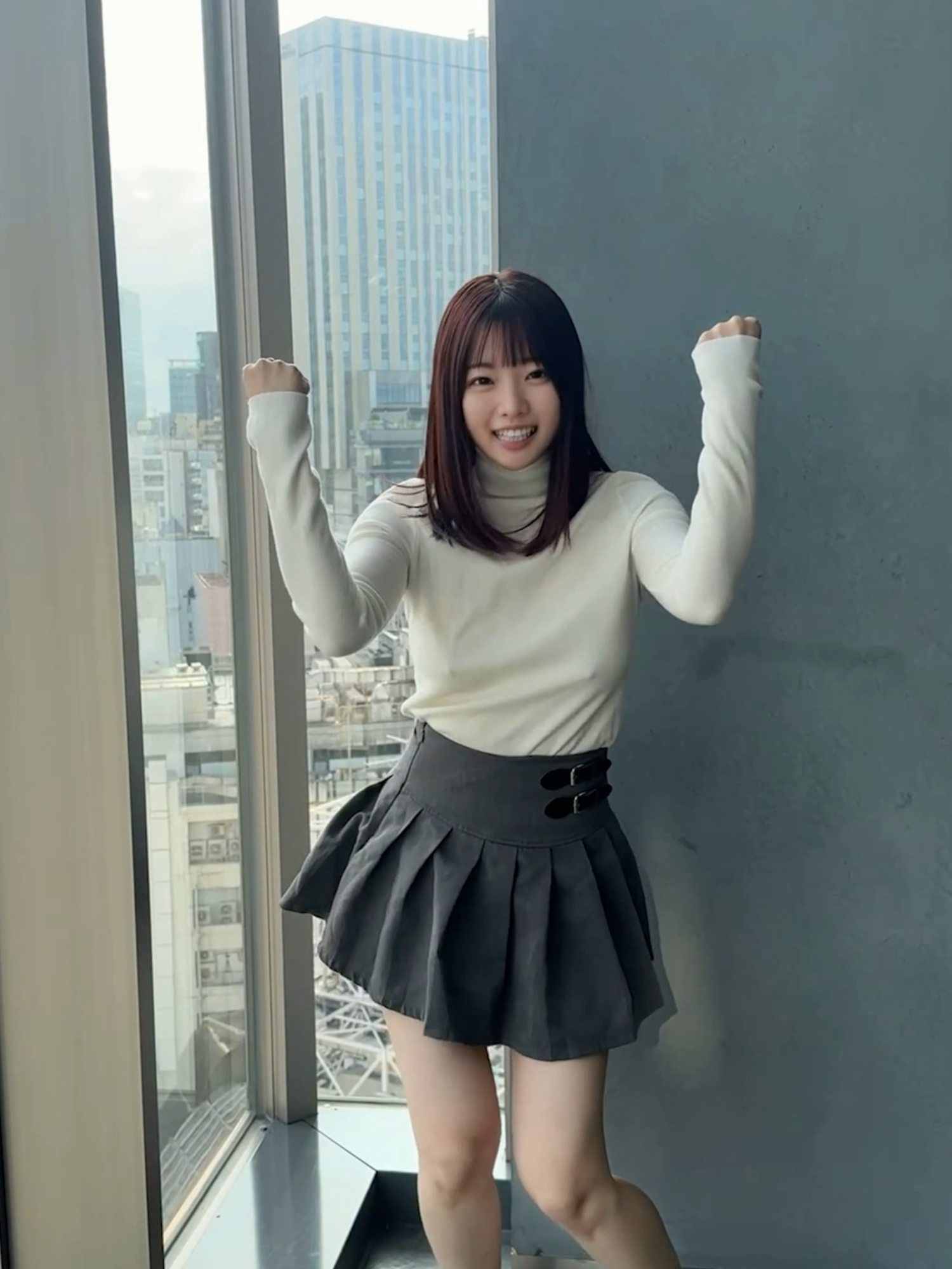 渋谷のど真ん中でねねが皆様をおもてなし致します#渋谷 #ダンス #女子大生