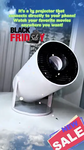 Wireless Android 11 Projector with WiFi & BT Function.#tiktokshop #portableprojector #projector #miniprojector #portableprojector #movienight #HY300 #tiktokmademebuyit #giftideas #blackfriday 
