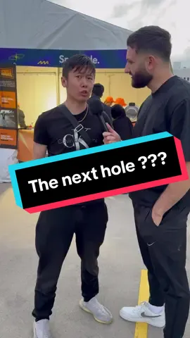 The next hole is gonna be crazy @foodhole_au #hole #acai #taco #goal 