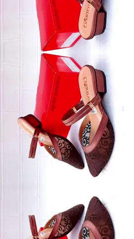 Sandal bustong brukat tali wanita hak 3cm Aprilia collection/sendal selop wedges wanita terbaru kekinian/wedges pesta kondangan pernikahan wanita/sandal hak tahu 3cm bisa cod Musim panas Pointed Toe Po Shoes#hematbanyak #sepatu #gajian #tokopediawib 