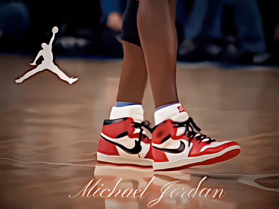 M.Jordan wearing Jordan☠️☠️ #foryoupagе #fyp #NBA #foryou #basketwithball30 