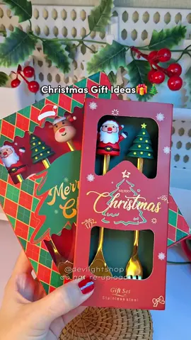 Christmas gift ideas ✨️🎁 Christmas Tableware Fork and Spoon 🎄 Order yours now! #giftideas #christmasspoonandfork #christmasgiftideas #devlightshop 