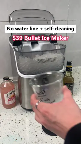 $39 bullet ice maker!#TikTokShop #needthis #foryou #euhomy #icemakermachine 