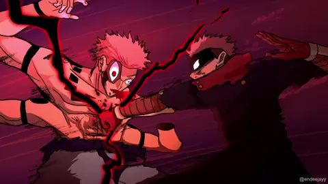 YUJI VS SUKUNA ANIMATION 💥 My final JJK animation #jujutsukaisen #art #artist #digitalart #animation 