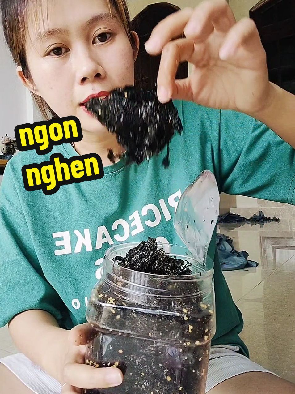 rong biển cháy tỏi #rongbientroncom #rongbien #emtuyenday #xuhuongtiktok #anvat 