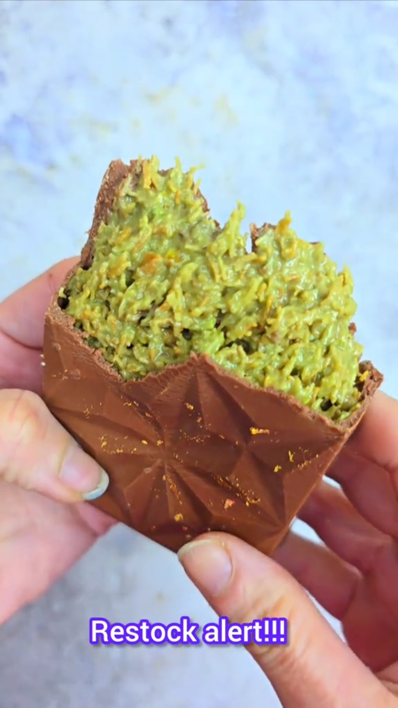 BACK IN STOCK! Our PTK Bliss Bars are back in stock! Due to unprecedented demand we will be limiting stock daily to make sure we can fulfil all orders in time! We make all bars fresh to order, so buy some now on TikTok Shop! #indulgencebyjosephine #cakebaker #treatmaker #cakedecorator #dessertcreator #viral #viralvideos #viraldubai #viraldubaichocolate #knafeh #knafehchocolate #dubaichocolate #pistachio #pistachiochocolate #dubaipistachiochocolatebar #tiktokviral #tik_tok #TikTokShop #fixdubaichocolate #dubai #dubaichocolatebar #viraldubaichocolatebar #cakestagram #cakesdaily #caketrends #cakeideas #cakesbae