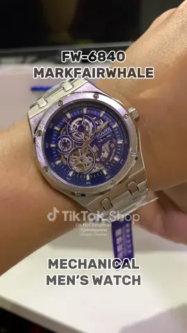 Mark Fairwhale FW-6840 Men’s Watch⌚️.#markfairwhale #markfairwhalewatch #watch #watches #watchtiktok #tiktokwatch #menswatch #fw6840 #FW6840watch #automaticwatch #mechanicalwatch #johnapparel #trendingvideo #viralvideo #viralwatch #fyp 