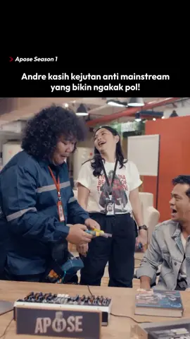 Lucu terus sih pak Haji Andre ada aja gebrakannya 🤣 #MAXStream #MAXStreamOriginal #MAXStreamStudios #SemuaAdaCerita #NonStopNonton #NontonTerusss #Apose #AposeS1 