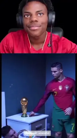 speed reaction #messi #ai #ronaldo #ishowspeed 