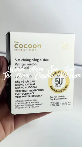 Sữa chống nắng Cocoon 💐 #xuhuong #fyp #trend #review #cocoon #suachongnang #suachongnangbidao 