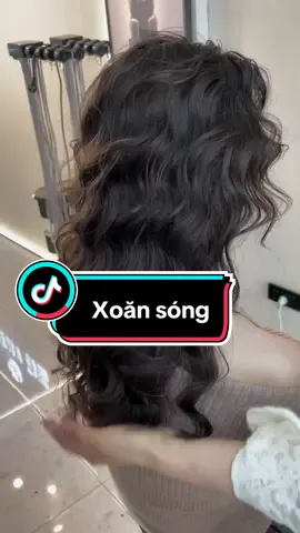 Xoăn sóng tóc lỡ #uongonsong #xuhuongtocdep #xuhuong2024 #uontoc2025 #uontocdephocmon 