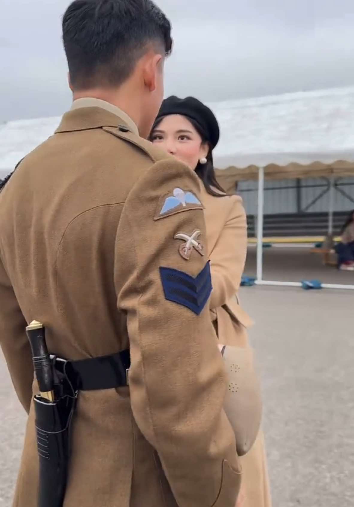 🫀🫂🫶  #passoffparade #intake2024 #catterickgarrison #gurkhatrainingcenter #7platoon #gurkhasoldiers #britisharmy 🇬🇧🇳🇵#husbandwife 🪬 #dilbasyomayalugajaluaakhaima #nepalisong #fyp #foryou #foryoupage 