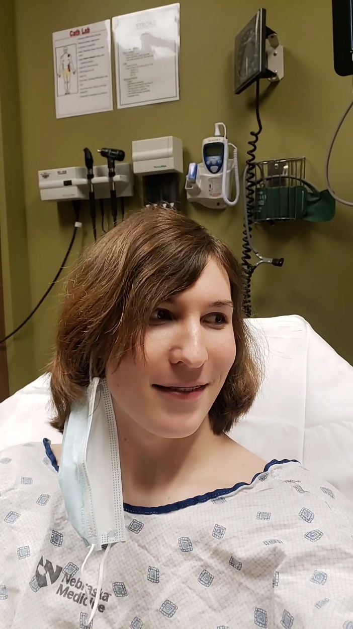 I'm fine? Let's say that, yeah. I'm fine. #trans #lgbtqia #queer #mtf 