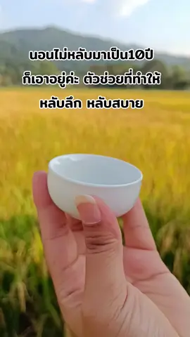 ตัวช่วยที่ทำให้หลับลึก หลับสบาย #ชาคาโมมายล์ 