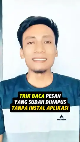Pesan yang sudah dihapus masih bisa dibaca tanpa perlu install aplikasi. #tutorial #tipsandtricks #pesandihapus #bacapesandihapustanpaaplikasi 