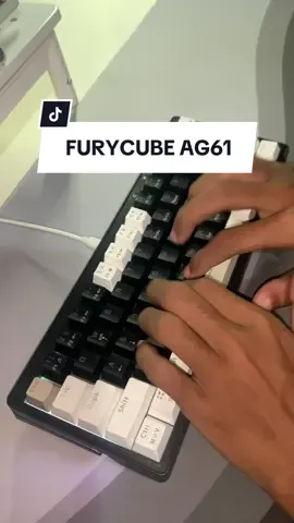 Furycube AG61 keyboard mechanical murah 60 persen gaming 200ribuan. #keyboard #furycube #keyboardgaming #keyboardwireless #keyboardasmr #fyp #fypシ #ConSantanderConecto 