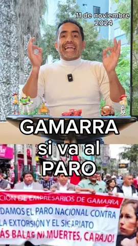 Gamarra se suma al paro  Les presentamos #Las5PepasDeLlanos 1. 