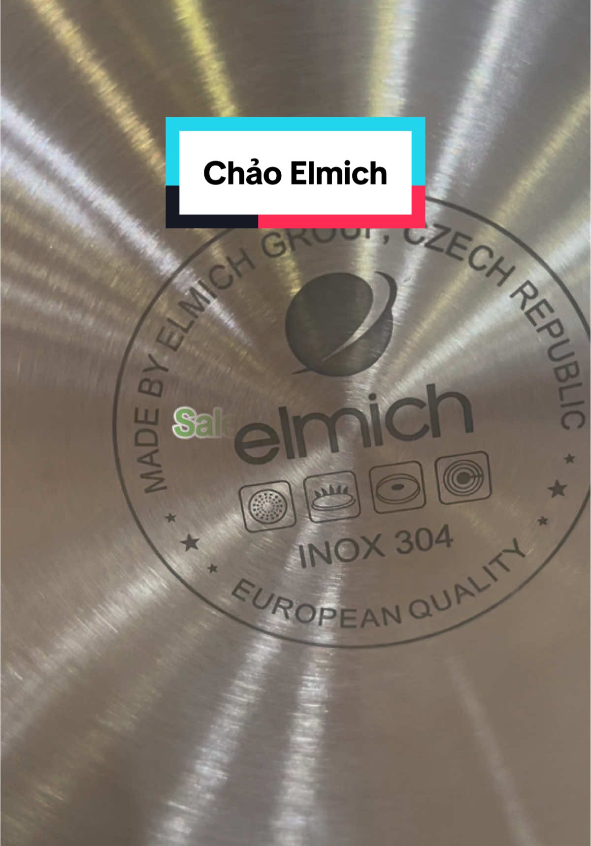 Chảo INOX 3 Lớp Nguyên Khối Elmich Trimax EL-3846SI ##chihoashop##đồgiadụng##chảoelmich##xuhuong