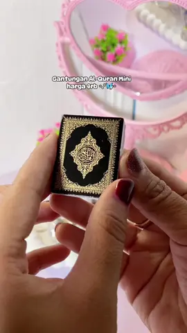Masyaallah❤️ #alquran #alquranmini #gantungan #gantungankunci #fyp #foryoupageofficiall 