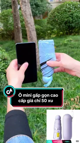 Chiếc ô mini bỏ túi này rất tiện lợi nha mọi người.Mang theo rất ok nha #xuhuong #trending #viralvideo #fyp #dogiadung #noidiatrung #ominigapgon 
