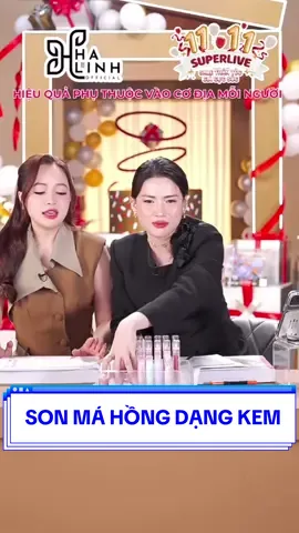 Son má hồng kem #sonmahong #kemmahongpink #ofelia #halinhofficial 