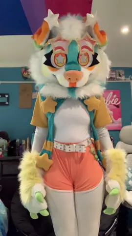 This took a very long time. #kemonofursuit #fursuitmaker #furrytiktok #furryfyp #fursuit #furryfandom #furry #fursuits 