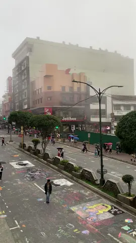 session road Baguio🌧️#fyp #baguio 