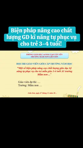Gửi đến các cô giáo 3-4 tuổi nha. Cô nào cần ib cho em nè! #xuhuongtiktok2024 #mầmnoncógìvui #giáoviênmầmnon 