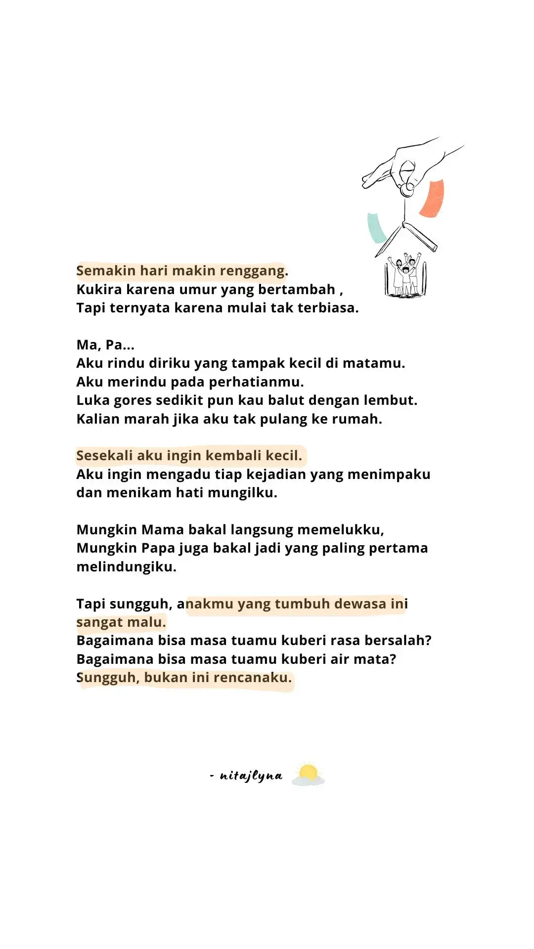 teruntuk kamu yang capek jadi orang dewasa dan rindu  pulang ke rumah 🖤 #happyfathersday #hariayah #quotes #keluarga #dewasa #rumah #fyp 