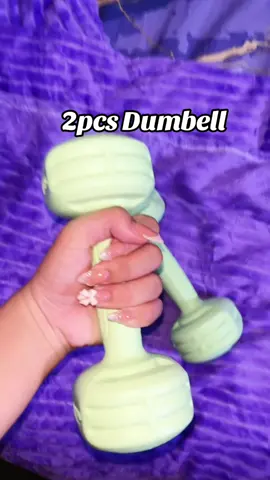 2PCS Dumbell Set For Women 1KG #dumbell #dumbellworkout #homeworkout #dumbellset  