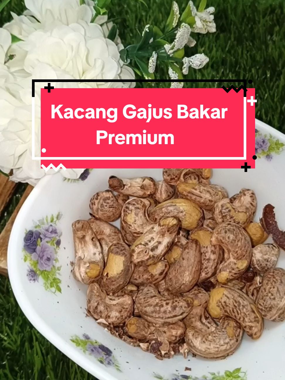 Sedap n gebu2 gajus bakar ni 🥰 #gajus #gajusbakar #kacang #kacanggajus #kacanggajusbakar 