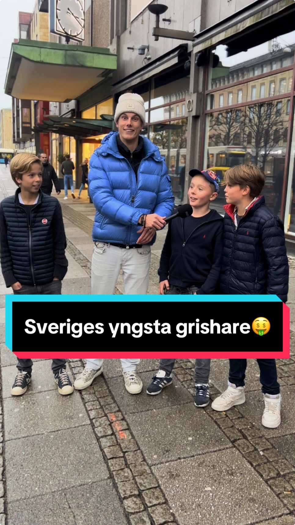 Är detta Sveriges yngsta grischare?😅 #VongrevenCloset #länkibion #foryoupage #viral #intervju #grisch #foryou #tiktok #märkeskläder #göteborg #fördig #fypツ #vongreven 