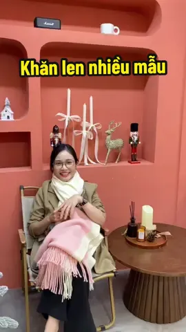 Khăn len có nhiều mẫu lắm, mấy ní vào chọn nha #khan #khanlen #khannu #khandep #khanquangco #xuhuong #phsgr #huonghelenne #sale1111 #muataitiktokshop #fyp 