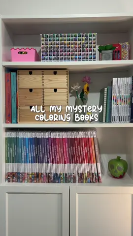 All my mystery coloring books ✨☁️ Dans cette vidéo, je vous présente toute ma collection de livres de coloriage mystère 🎀🩷 #coloriage #coloriagesmystères #coloriagesmystèresdisney #disney #asmr #arttherapy 