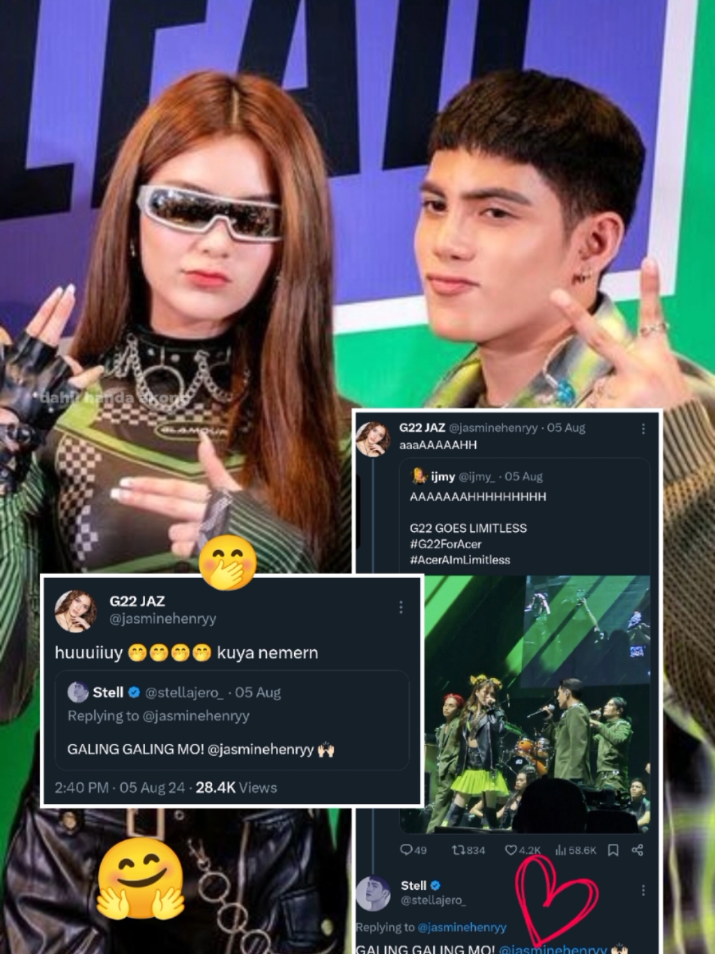 Don't want this ship to be temporary I want this ship to grow.🥹🌱✨✨✨ Aabangan ko love journey  niyo.Eme!😆  #Jaztell #jaztelledits #stellajero #jasminehenry #stell #jaz #g22jaz #sb19_stell @Stell Ajero @JAZ of G22 