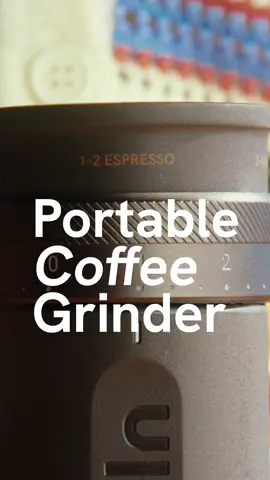 A new level of coffee grinder. Check out for Outin Fino!#coffeegrinder #coffeetiktok #outin #newrelease #blackfriday #portable #coffee #bignews #fyp 
