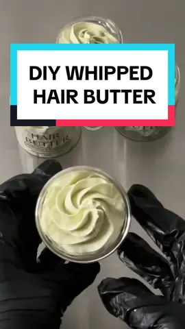 ☘️A simple DIY for you to try out #DIY #diytutorial #tutorial #howtomake #skincare #hair #hairbutter #sheabutter #LearnOnTikTok #SmallBusiness #handmadegifts 