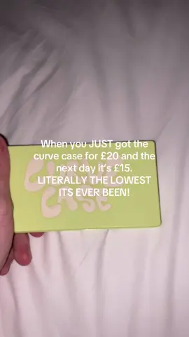 So mad, getting another now #madebymitchell #curvecase #curvecasemadebymitchell 