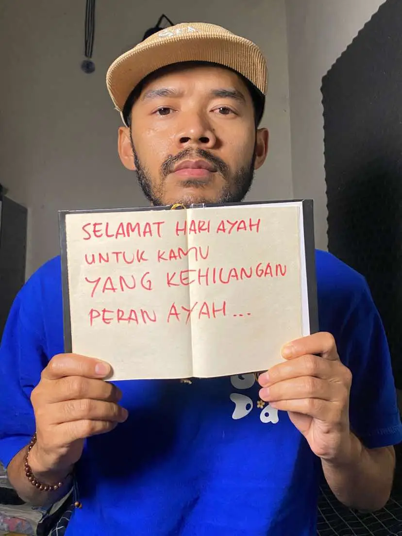 Selamat hari ayah untuk kamu yang kehilangan peran ayah. #nakkamugapapakan 