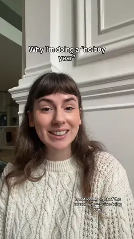 What would you give up if you had to do a ‘no buy’ year? 🤨 @Mia Westrap #nobuyyear #fyp 