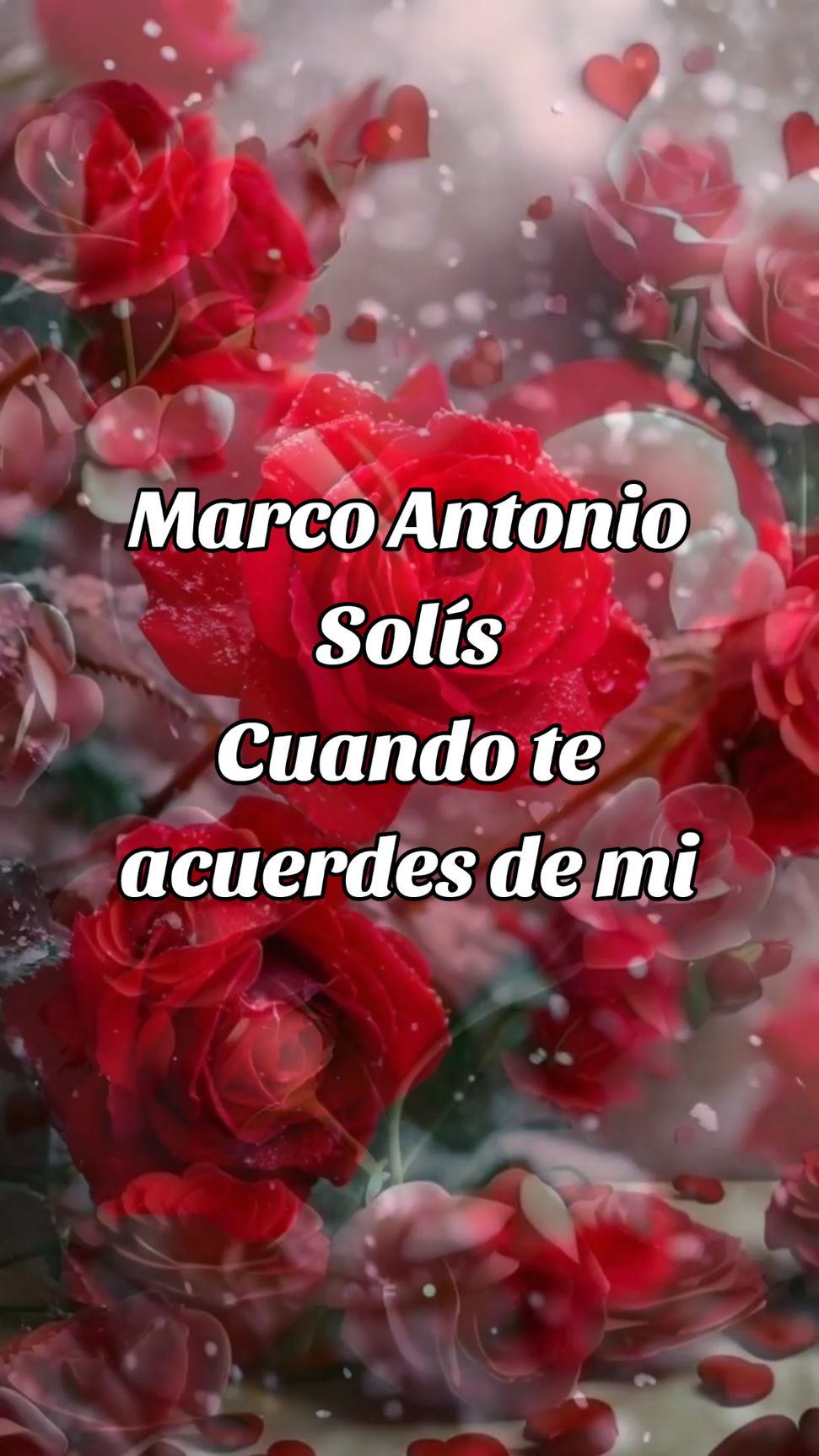 Marco Antonio Solís/ Cuando te acuerdes de mi  #marcoantoniosolis  #cuandoteacuerdesdemi  #piesnoenti #musica #parati #romantica  PIENSO EN TÍ  Cuando te acuerdes de mí Que Dios bendiga tu mente Y te ayude en el presente El pasado que te di Yo te recuerdo también De una forma tan bonita Que por nada se me quita El vivir pensando en ti Siempre Siempre vienes a mi pensamiento Cuando el tiempo es demasiado lento Pienso en ti, solo en ti. 