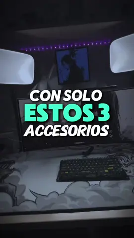 Con estos accesorios mejore mi SETUP #accesorios #setup 