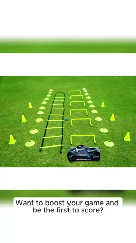 Agility Speed Ladder & Cones Football Training Equipment for Kids & Adults Kit - Agility Ladder & Cones Set: Speed & Agility Training Kit -Football Agility Ladder & Cones: Improve Your Game - Speed & Agility Training Kit: Ladder & Cones Set #footballtiktok #agility #explosivetraining#coordination#agilitytraining#footworkdrills#gym#sports