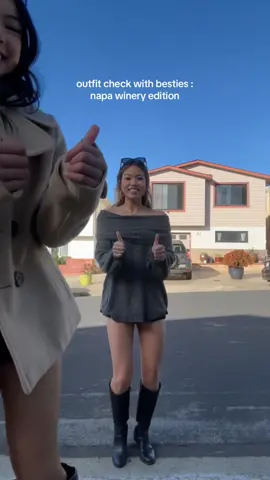 i love us :') #fyp #outfit #OOTD #wineryoutfit #wineryoutfits #napaoutfit #napaoutfitinspiration #napavalley #napa #outfitinspiration #falloutfits #fall2024 