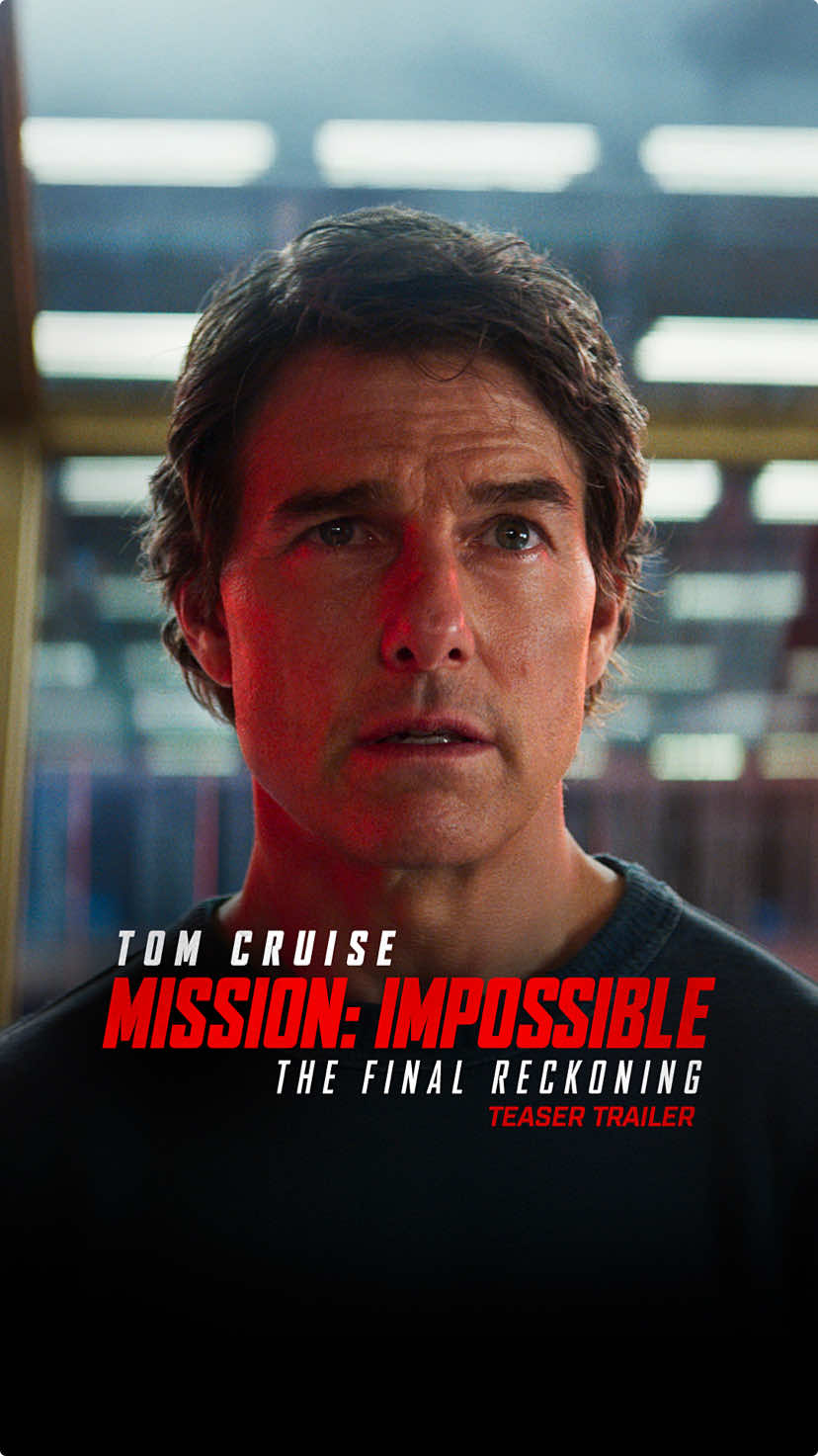 Our lives are the sum of our choices. Mission: Impossible – The Final Reckoning. See you at the movies May 22, 2025.
