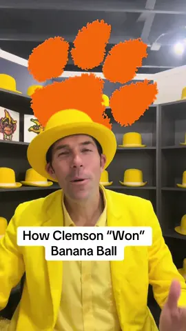What NCAA team should we play next? #bananaball #clemson #fansfirst #ncaa 